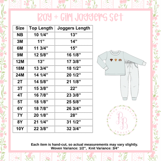 Boy/Girl Jogger Pants Set