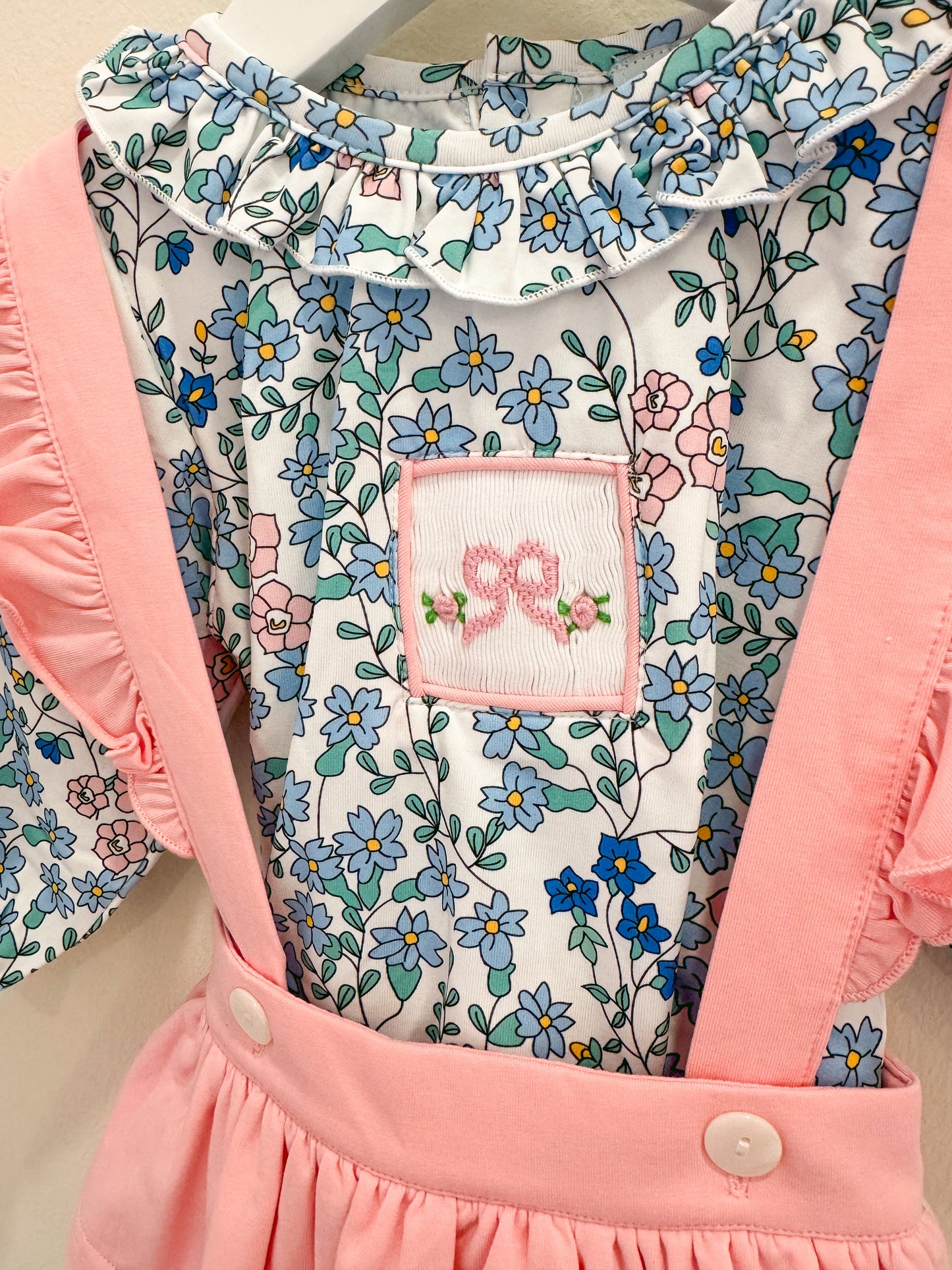 RTS: Bowtanical Vines Girl Skirted Bubble Set