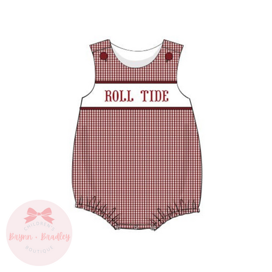 PO17: Crimson + White Gameday Boy Bubble