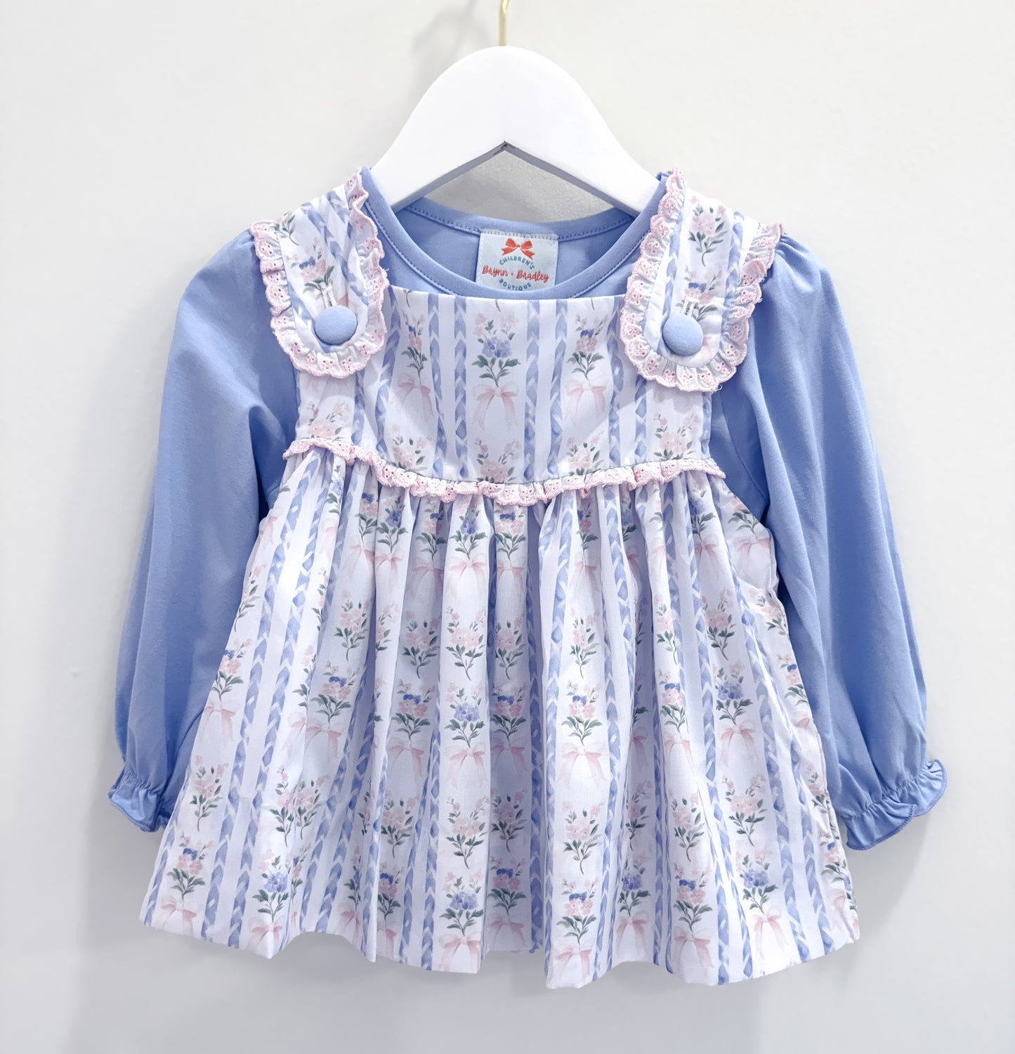 RTS: Bouquets + Bows Girl Diaper Set