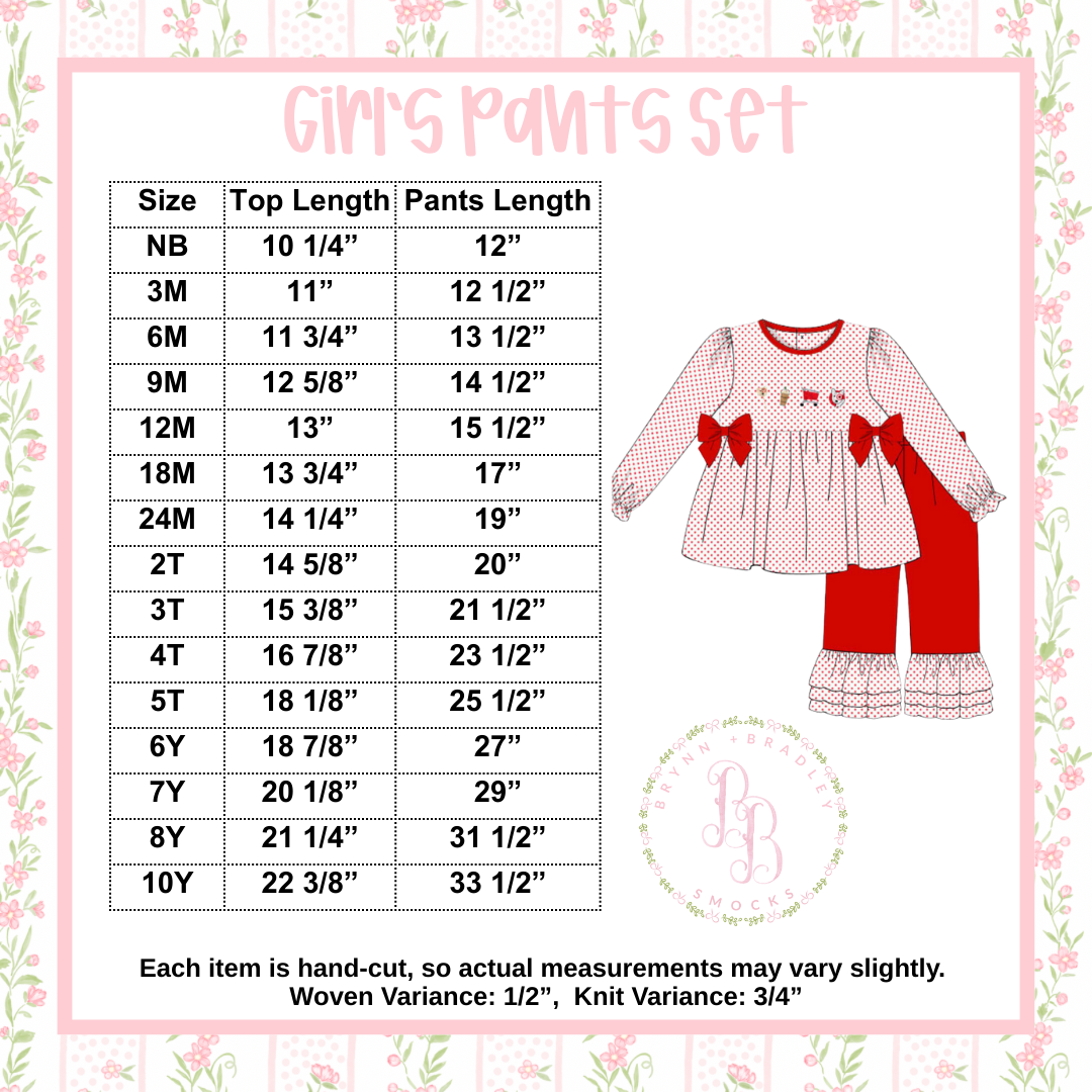 Girl Pants Set