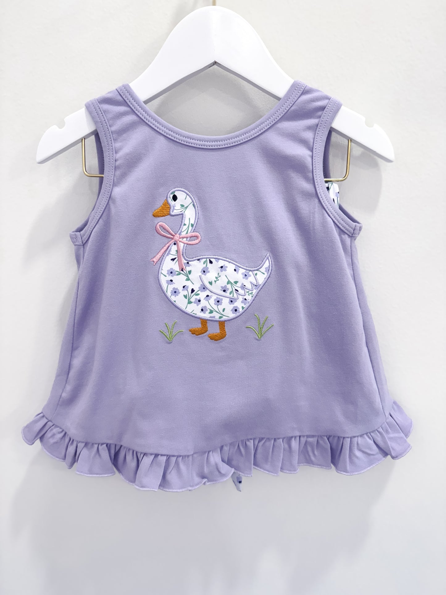 RTS: Silly Goose Girl Diaper Set