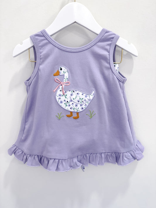 RTS: Silly Goose Girl Shorts Set