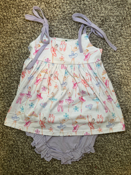 RTS: Tiny Dancer Girl Diaper Set