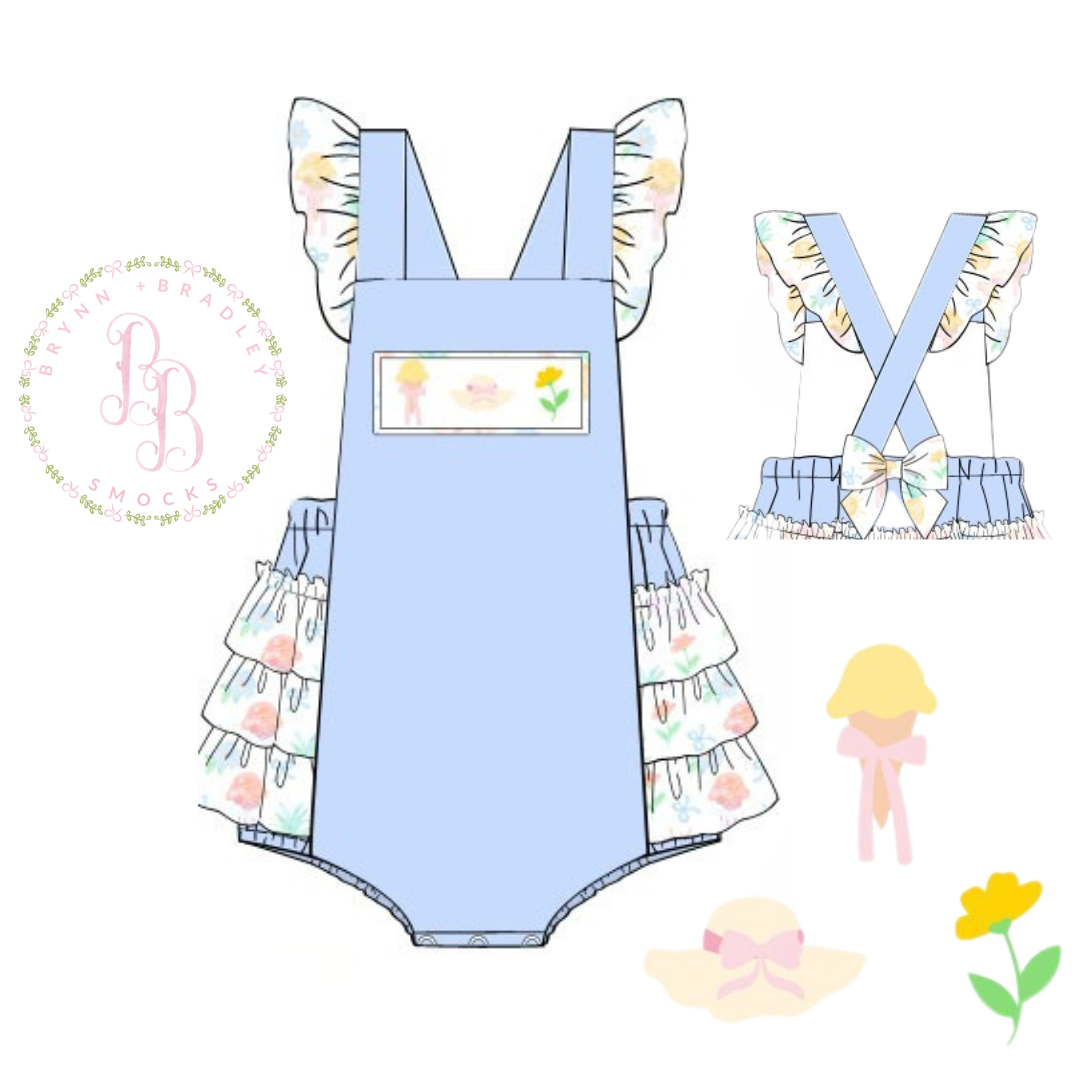 PO24: Sweet Sunshine Girl Sunsuit