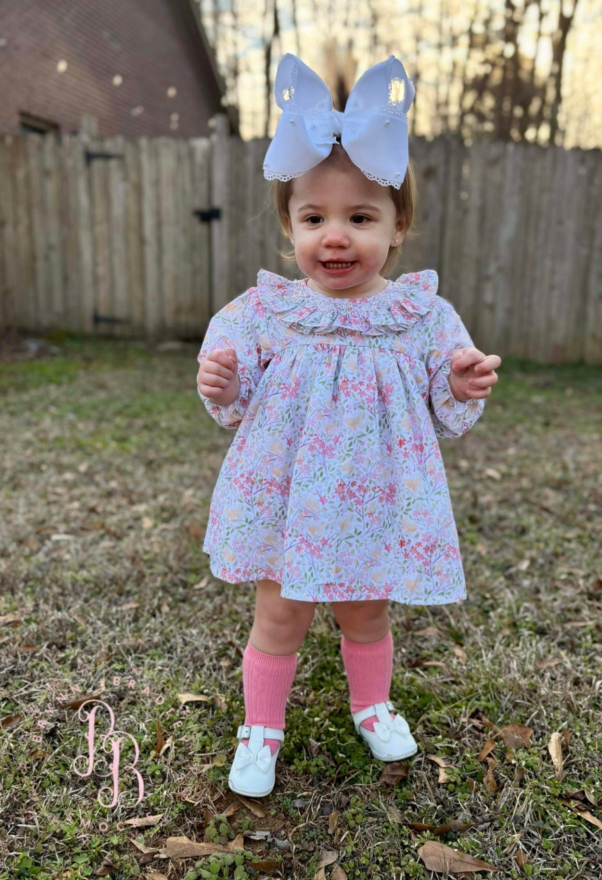 RTS: Petals + Pearls Girl Skirted Bubble