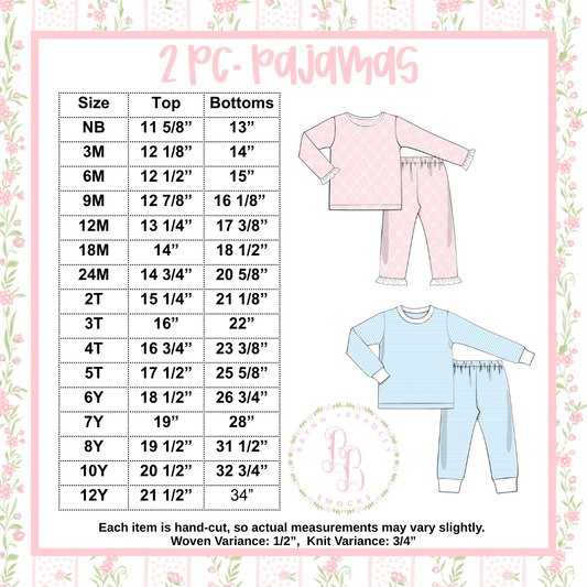 Child’s 2 Pc. Pajamas