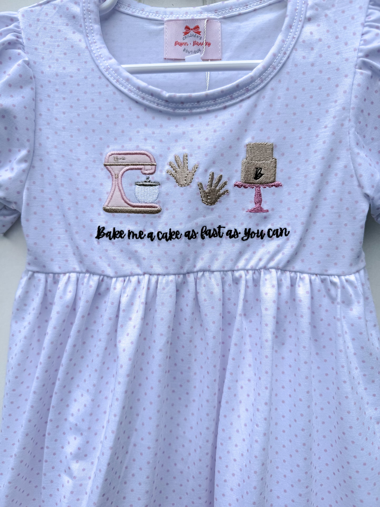 RTS: Girl’s Pat-A-Cake Dress