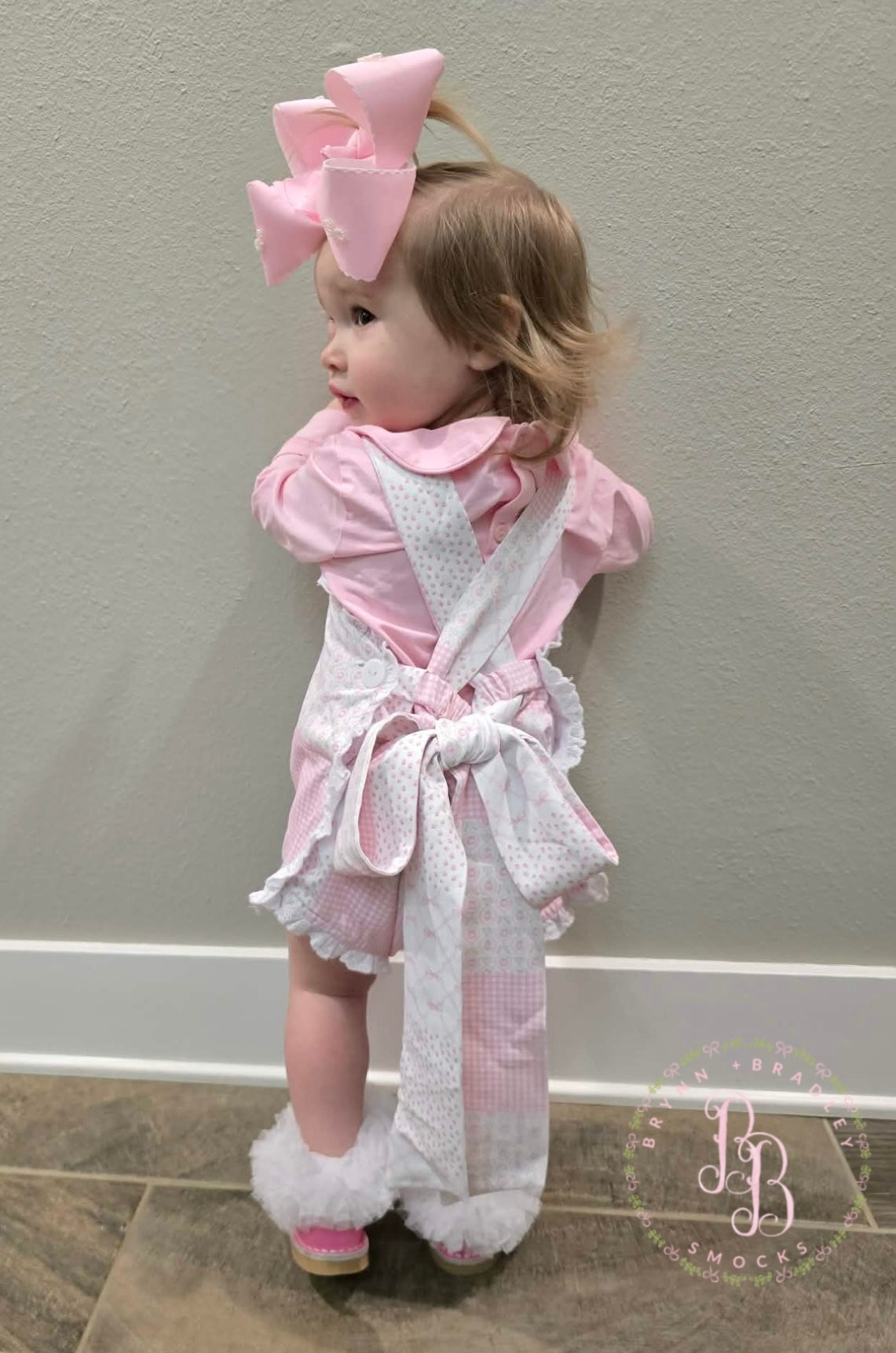 RTS: Parker’s Patchwork Girl Sunsuit Set