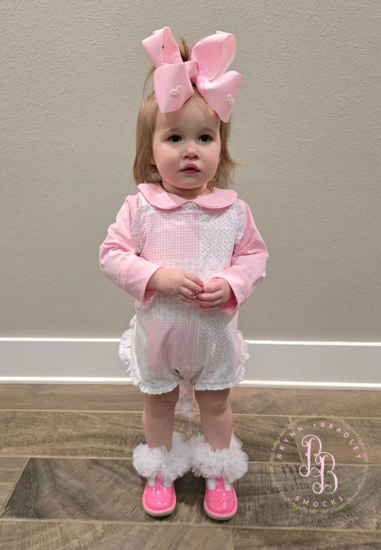 RTS: Parker’s Patchwork Girl Sunsuit Set