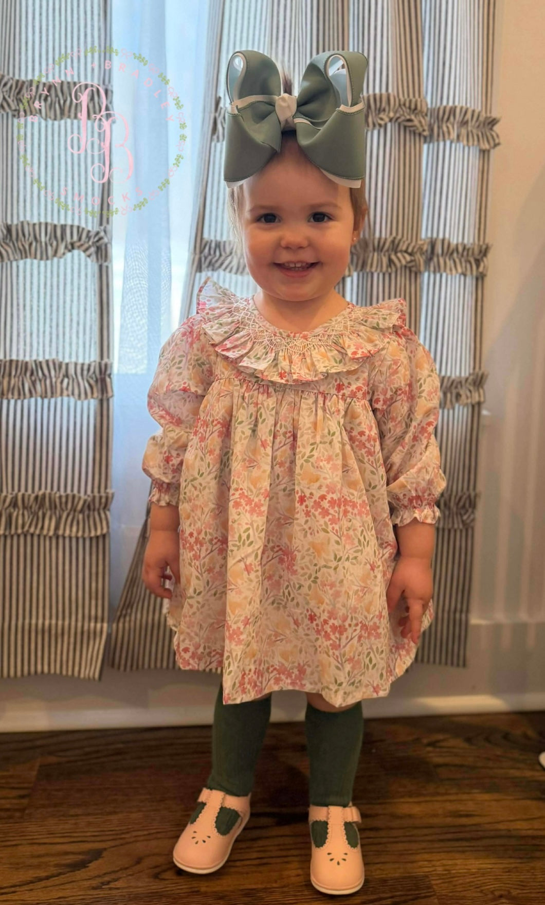 RTS: Petals + Pearls Girl Skirted Bubble