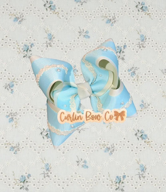 CBxB+B PO24: Vintage Rosebuds Bow