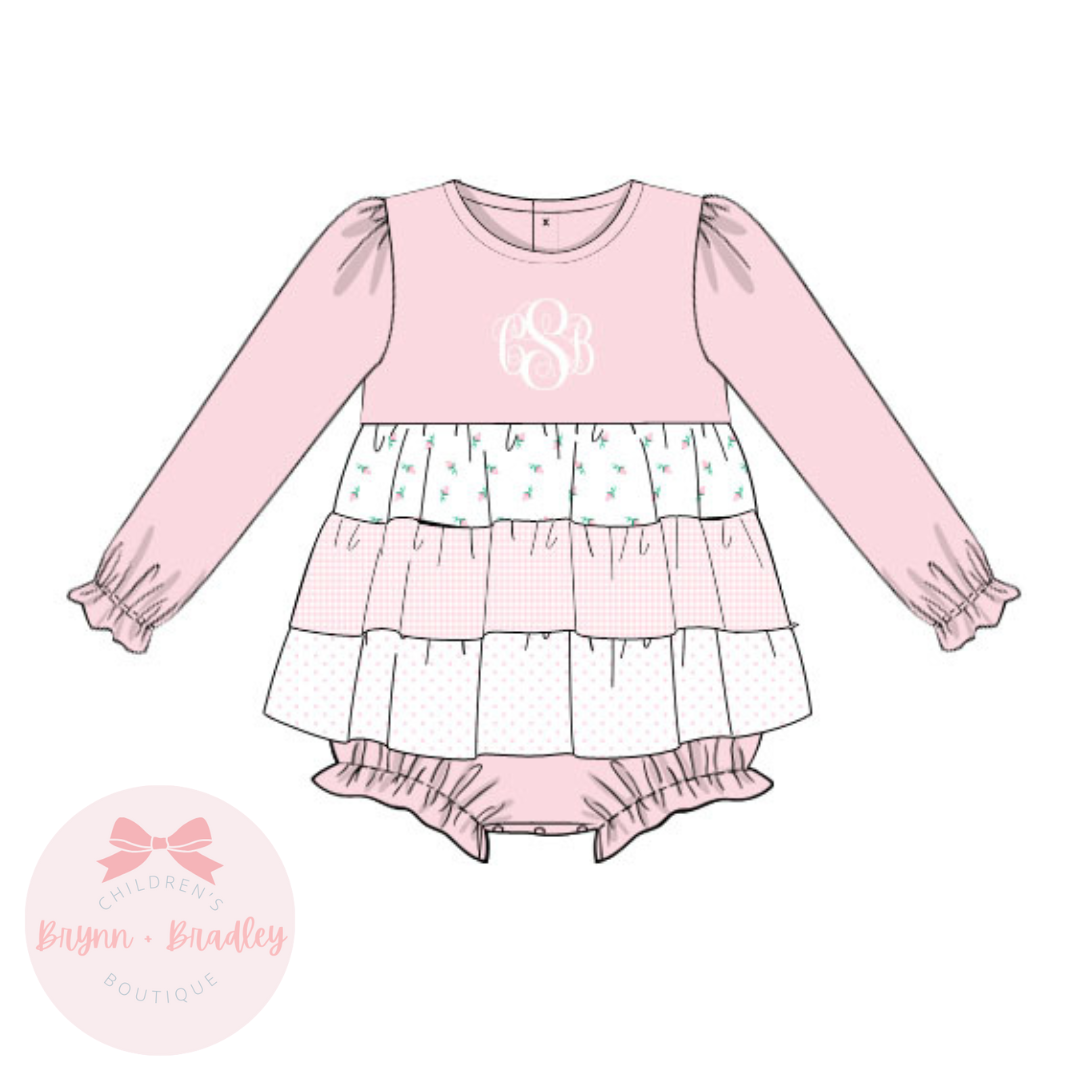 PO21: Pretty in Pink: Girl Skirted Bubble