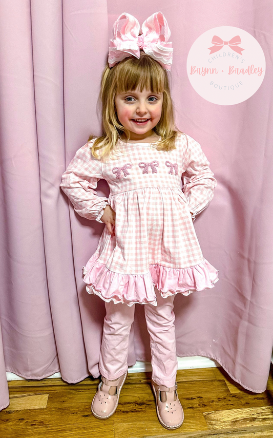 PO21: Buddies + Bows: Girl Leggings Set