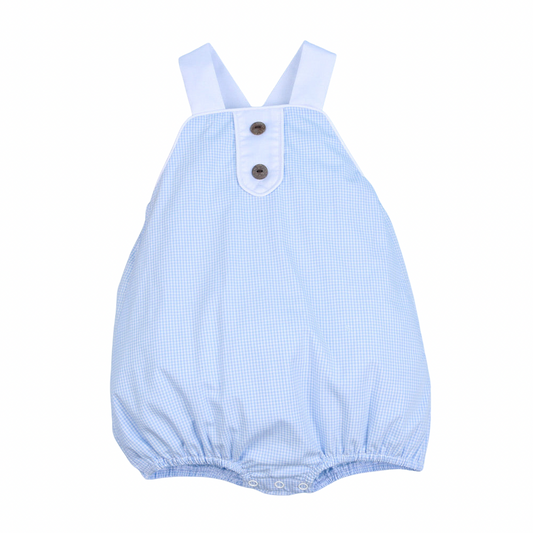 RTS: Boy’s Blue Gingham Bubble