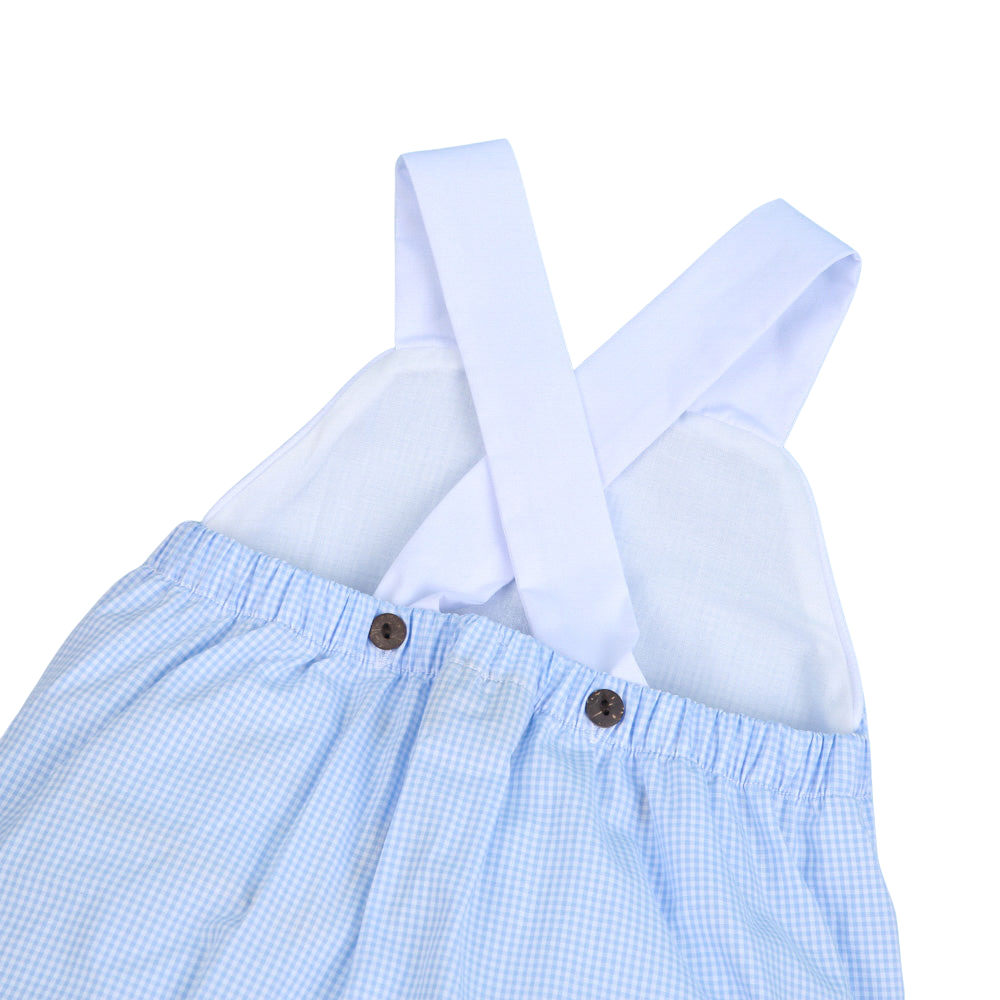 RTS: Boy’s Blue Gingham Bubble