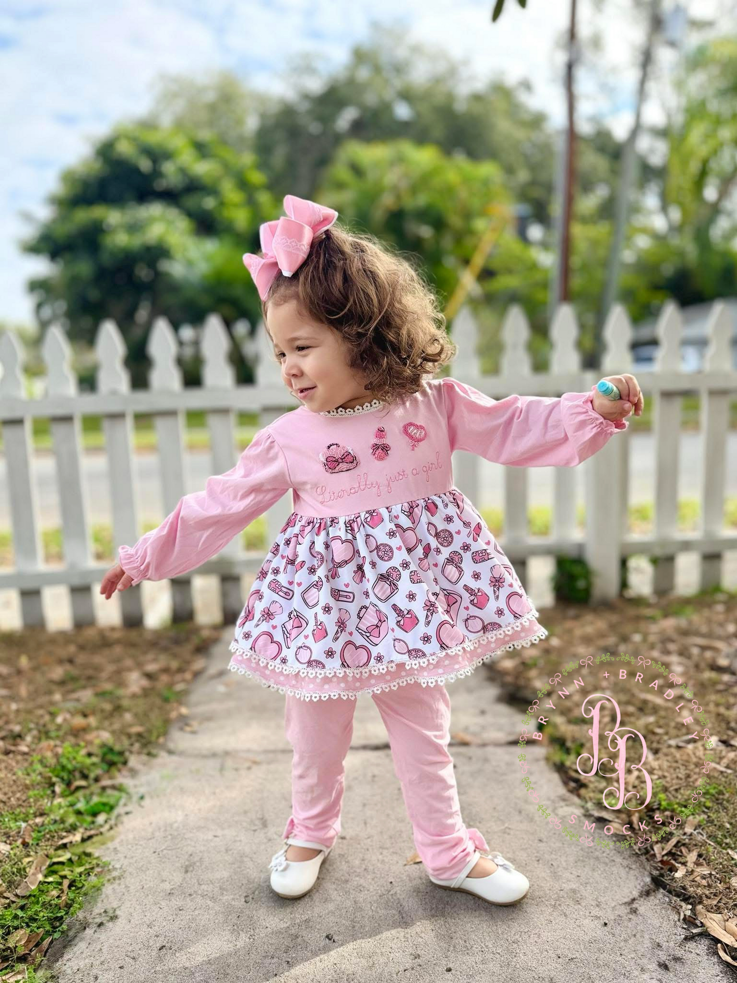 RTS: Literally Just a Girl Leggings Set