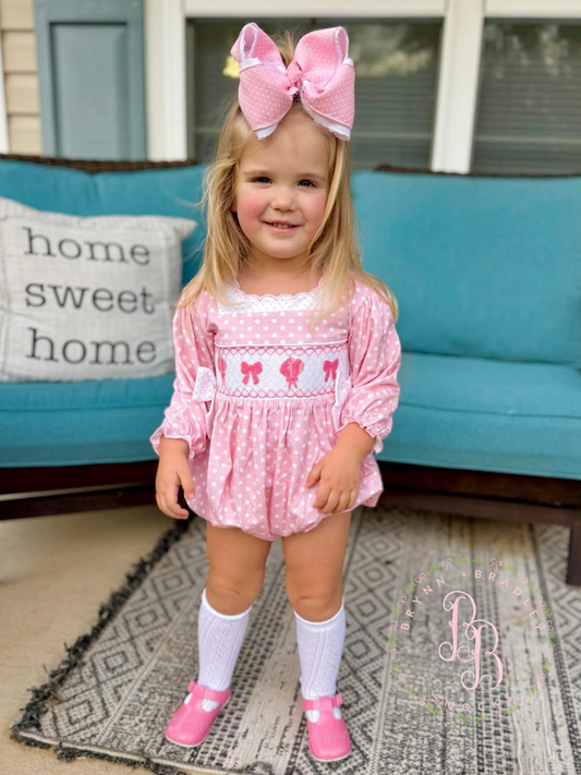 RTS: Bonnets + Bows Girl Bubble