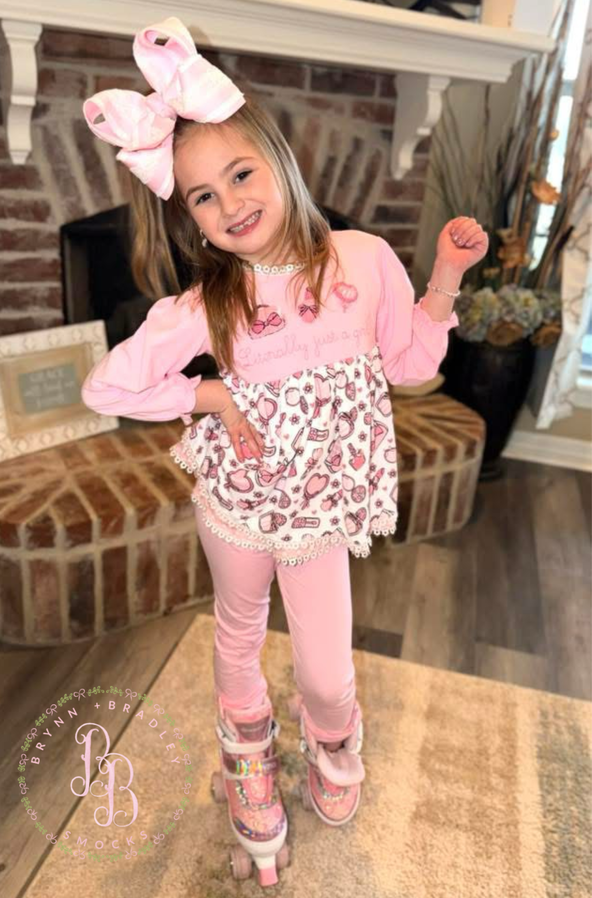 RTS: Literally Just a Girl Leggings Set