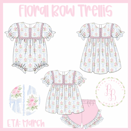 Preorder: Floral Bow Trellis Collection - ETA: March