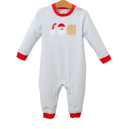 RTS: Boy’s Milk & Cookies Romper