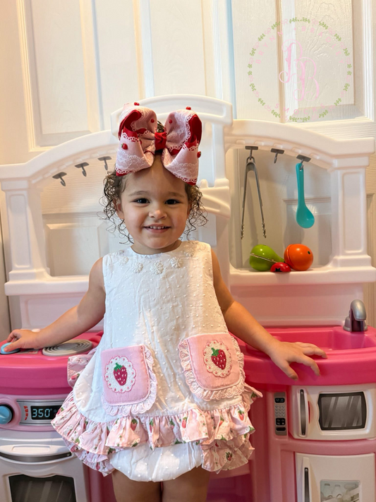 RTS: So Berry Sweet Girl Diaper Set