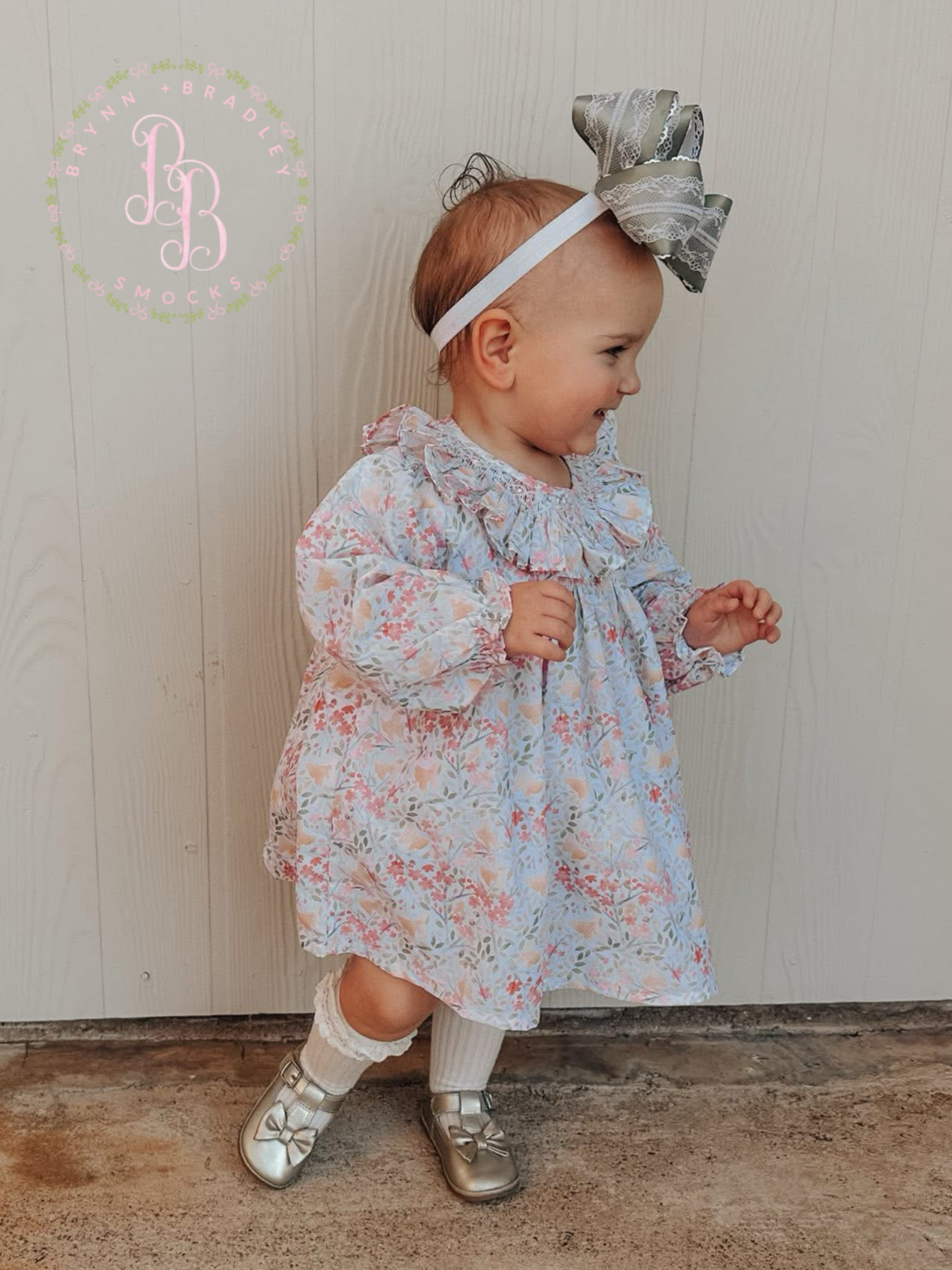 RTS: Petals + Pearls Girl Skirted Bubble