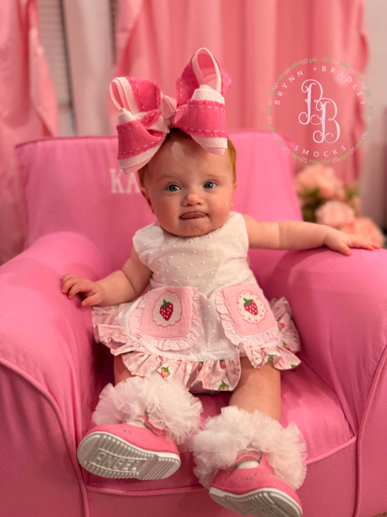 RTS: So Berry Sweet Girl Diaper Set