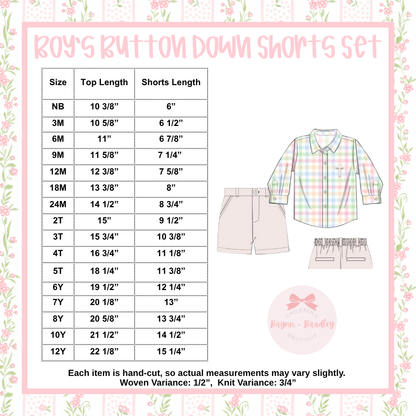 RTS: He is Risen Boy Shorts Set