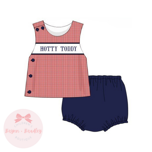 PO17: Navy + Red Gameday Boy Diaper Set