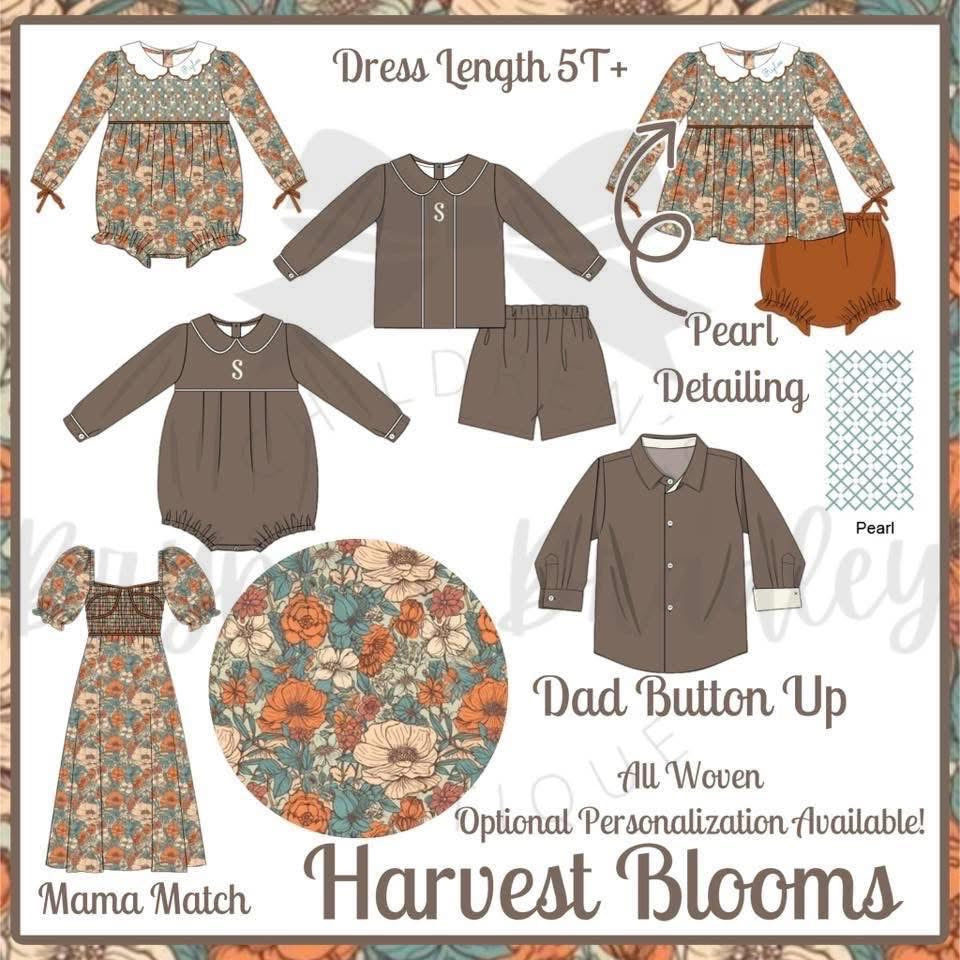 Preorder Harvest Blooms Collection- ETA: September