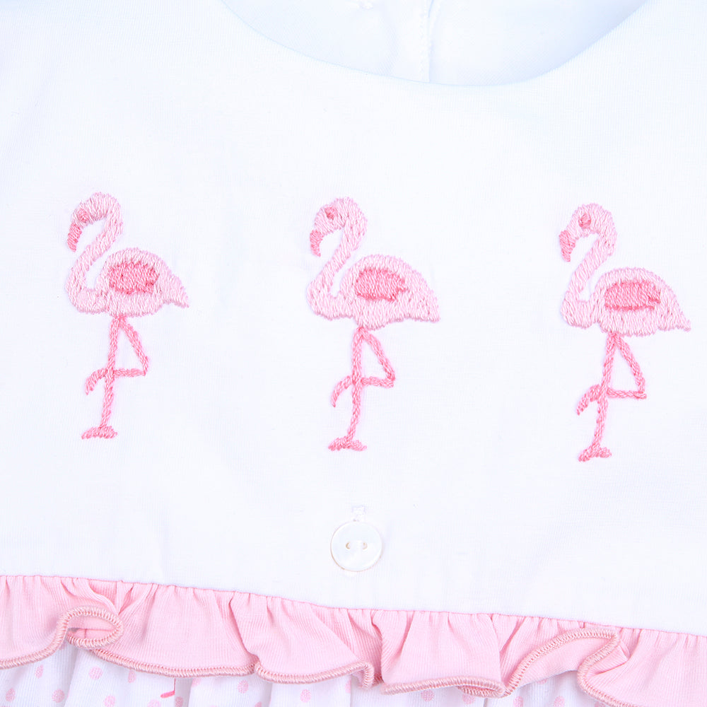RTS: Girl’s Flamingo Dress