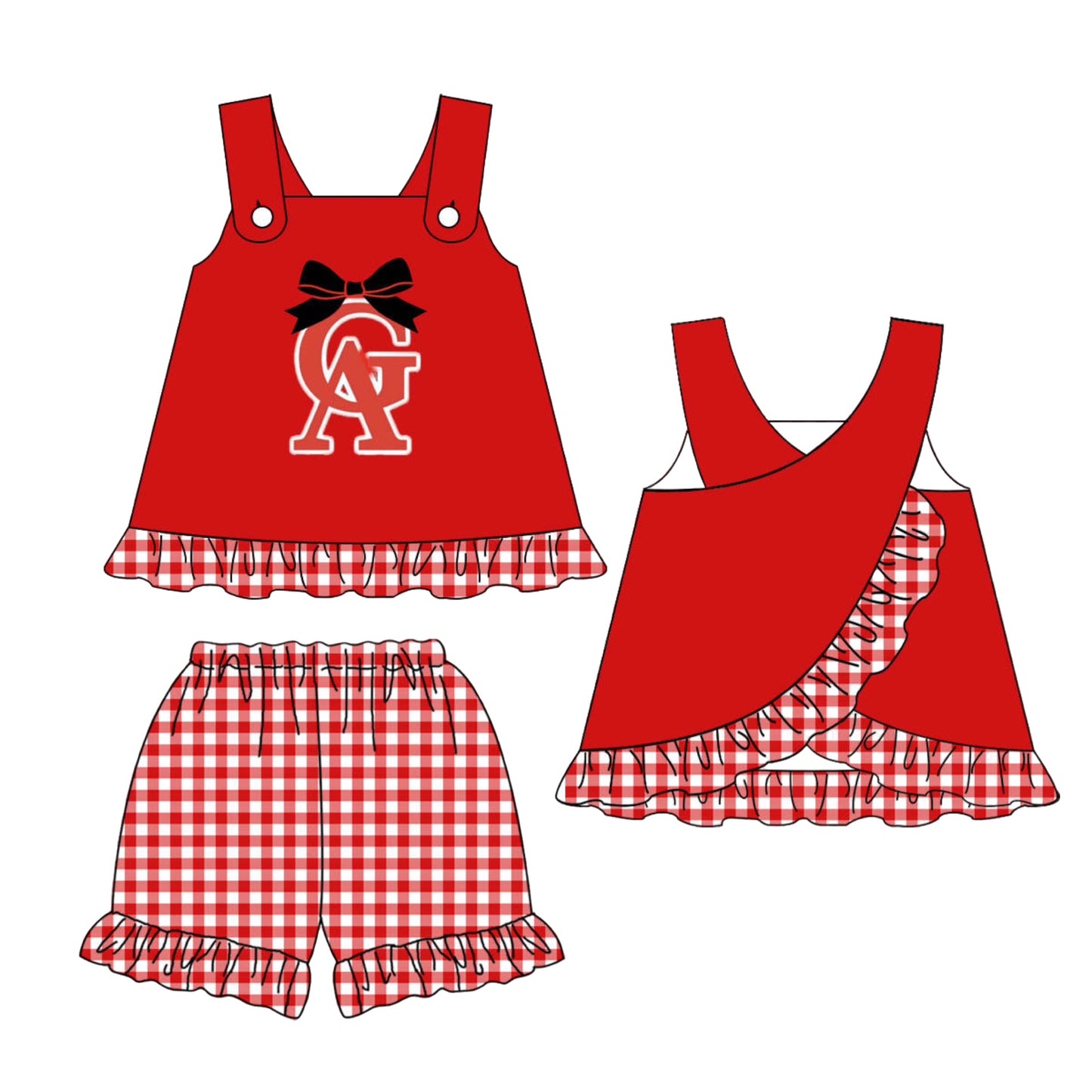 RTS: GA Girl’s Shorts Set